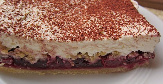 Feuerwehrkuchen (Kirschkuchen mit Streusel) Feuerwehrkuchen (Kirschkuchen mit Streusel)