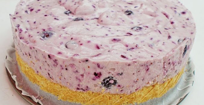 Heidelbeer – Quark Torte