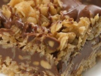 Leckere Schoko-Schnitte mit Haferflocken ohne backen