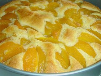 Pfirsich – Vanillekuchen