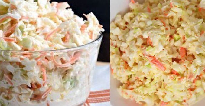 Super schmackhafter Weißkohl-Möhren-Salat wie aus dem Restaurant Super schmackhafter Weißkohl-Möhren-Salat wie aus dem Restaurant