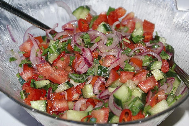 Türkischer Tomatensalat