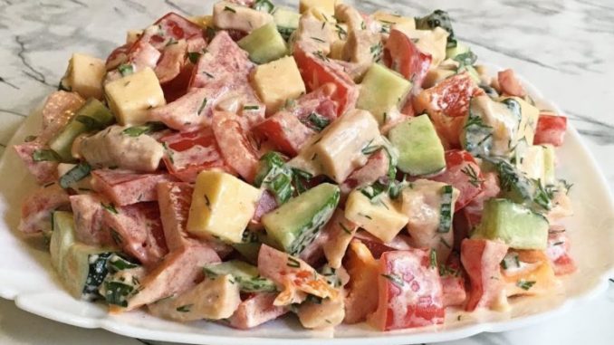 5-Minuten-Tomatensalat-mit-Käse