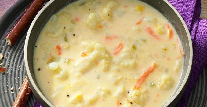 Blumenkohlsuppe