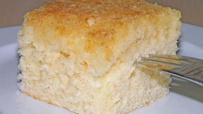 Buttermilchkuchen-mit-Kokos-und-Sahne
