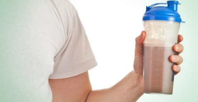 Eiweißshake-–-selbstgemacht