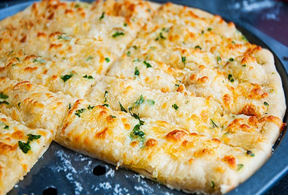 Knoblauch-Kasestangen