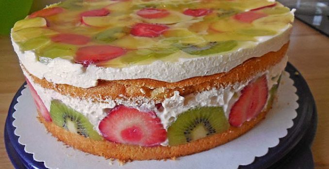 Obst-Quark-Torte