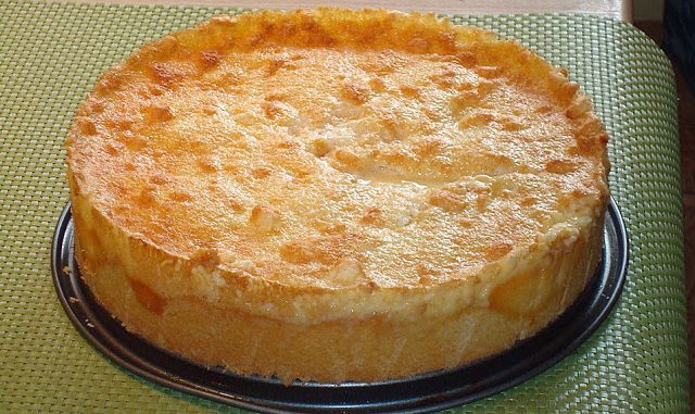 Pfirsichkuchen