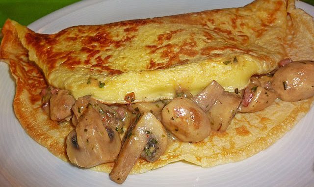 Pilz-Pfannkuchen
