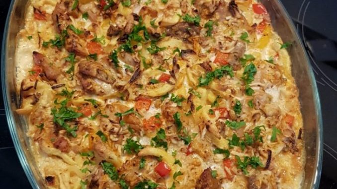 Gyros-Spatzle-Auflauf