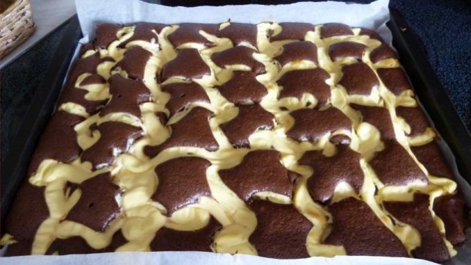 Quarkkuchen-„Steppdecke“