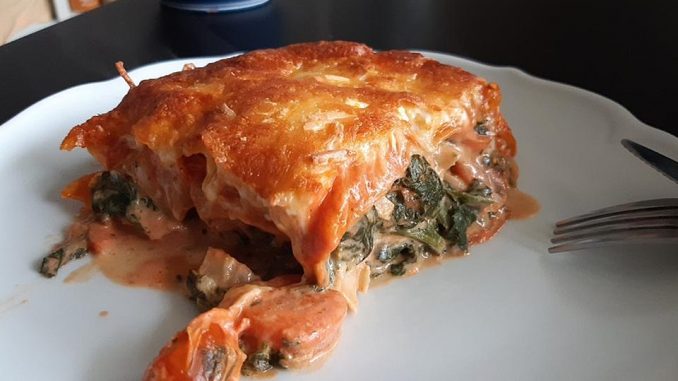 vegetarische-spinat-gemuese-lasagne-mit-tomatensosse