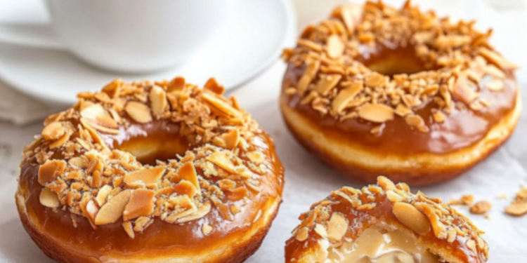 🍩 Bienenstich-Donuts – Der Klassiker neu interpretiert! ✨🧁