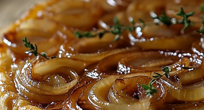 🧅 Zwiebel-Tarte Tatin – Herzhaft & Raffiniert! 🍴✨