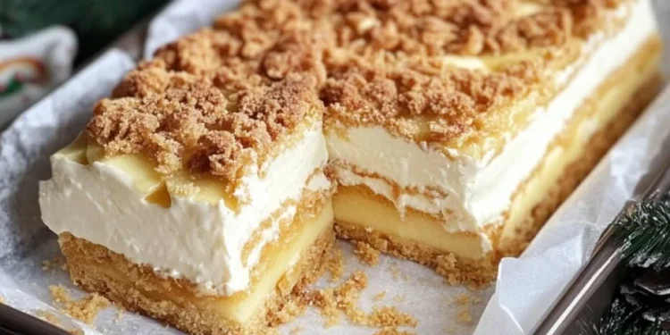 Kekse-Apfelkuchen – Cremig & Festlich!