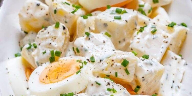 Klassischer Kartoffelsalat mit Ei 😋😍
